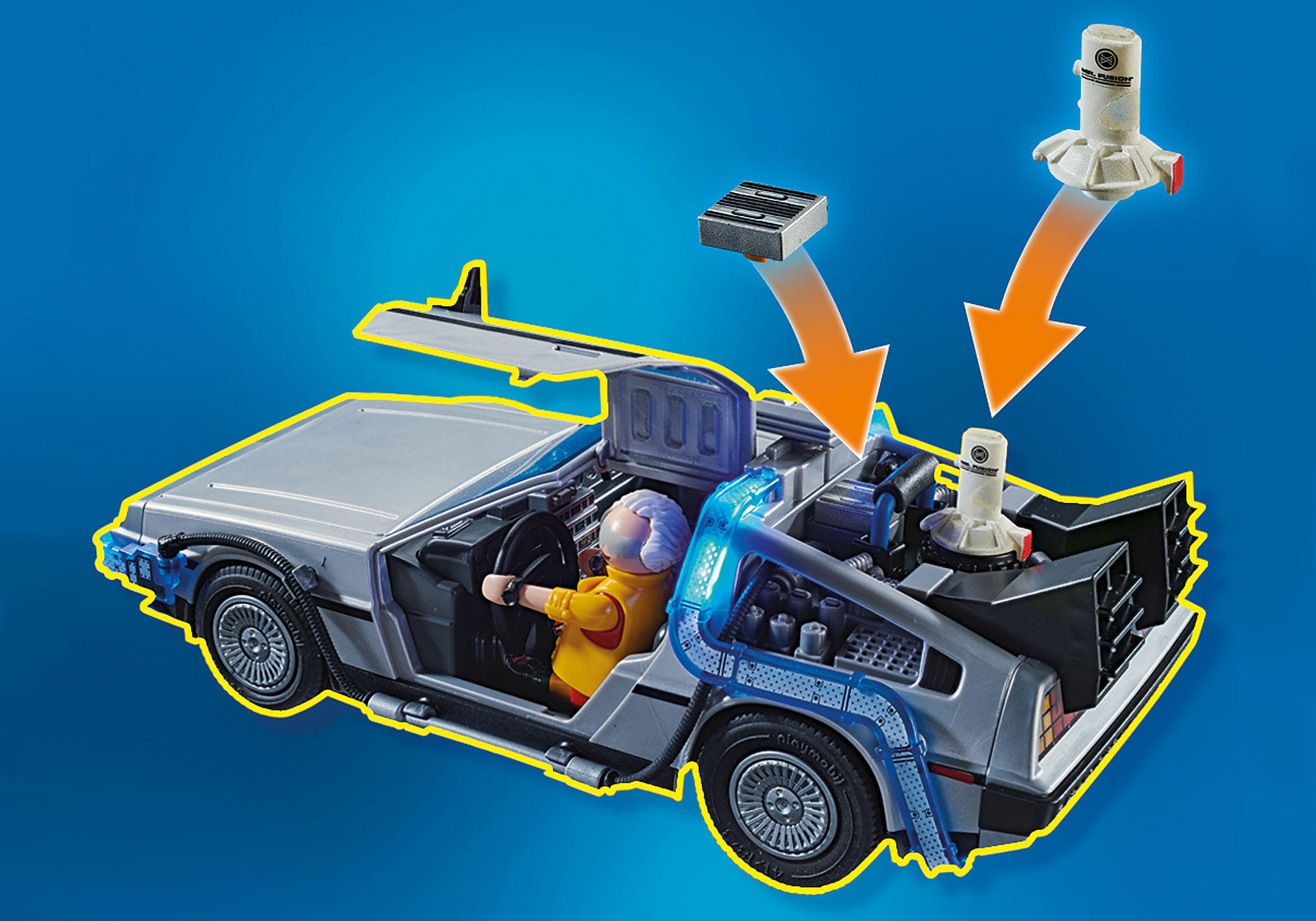 Back to the Future Part II Hoverboard Chase 70634